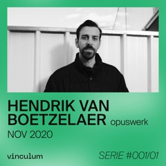 vinculum 001/01 - Hendrik Van Boetzelaer