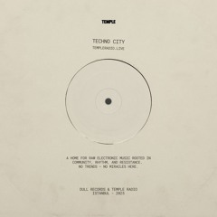 Harun Şahnacı - Techno City 19032025