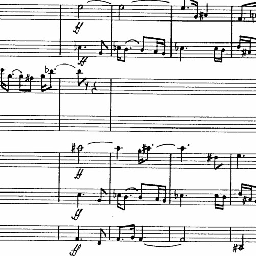 Sayeha for Mixed Ensemble, excerpt