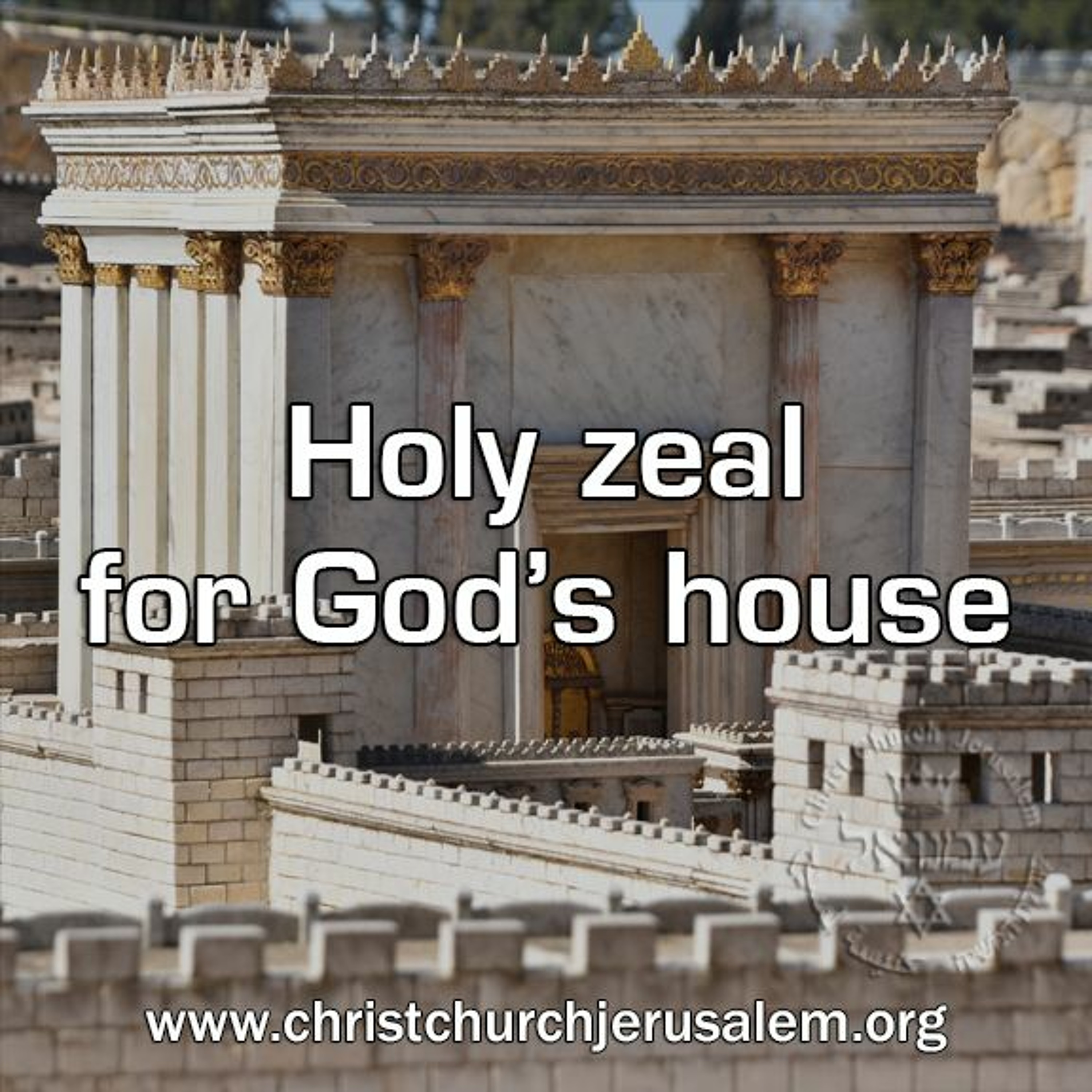 Holy zeal for God's house episode artwork