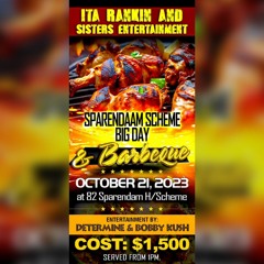 SPARENDAAM SCHEME BIG DAY & BBQ 21ST OCT, PROMO CD BY BOBBY KUSH & JEROME