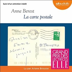 Livre Audio Gratuit 🎧 : La Carte postale, de Anne Berest