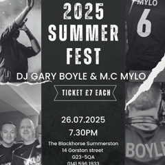 THE BLACKHORSE ANTHEMS MIXED BY RESIDENT DJ GARY BOYLE VOLUME 1 ..... (20 - 7 - 2025)