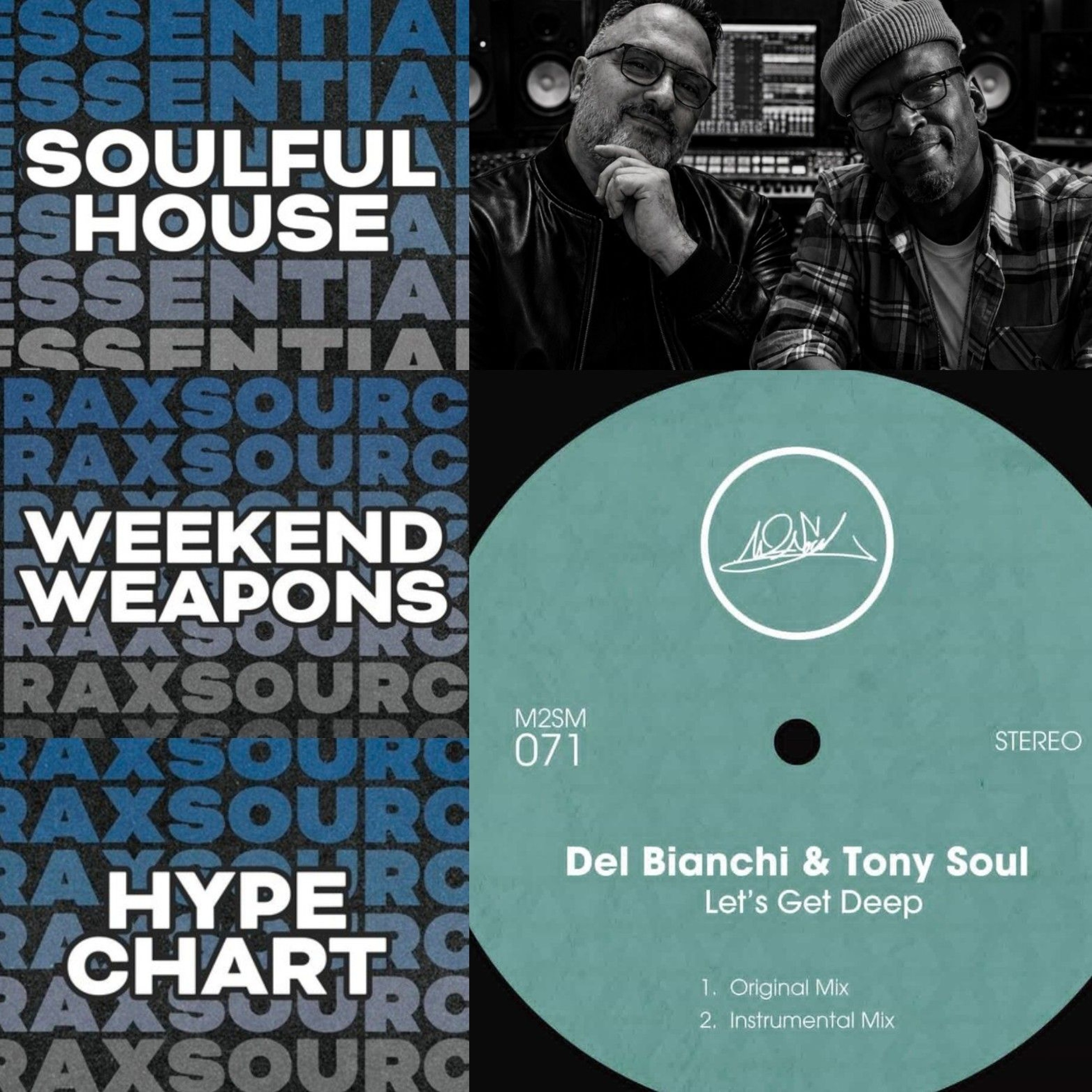 DEL BIANCHI Feat. Tony Soul - LET'S GET DEEP!  (Original Mix)  M2SOUL MUSIC episode artwork