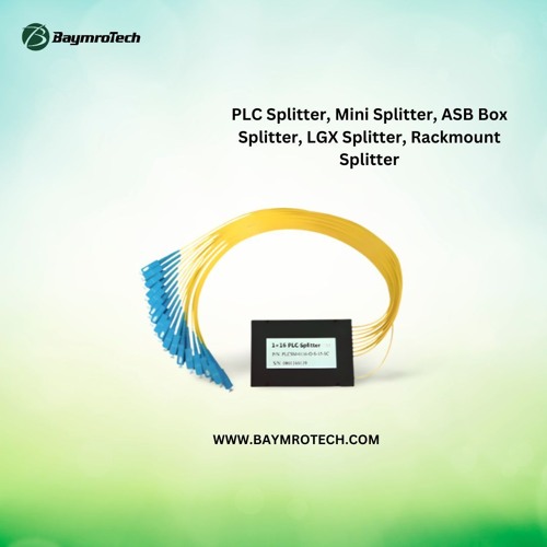 PLC Splitter, Mini Splitter, ASB Box Splitter, LGX Splitter, Rackmount Splitter
