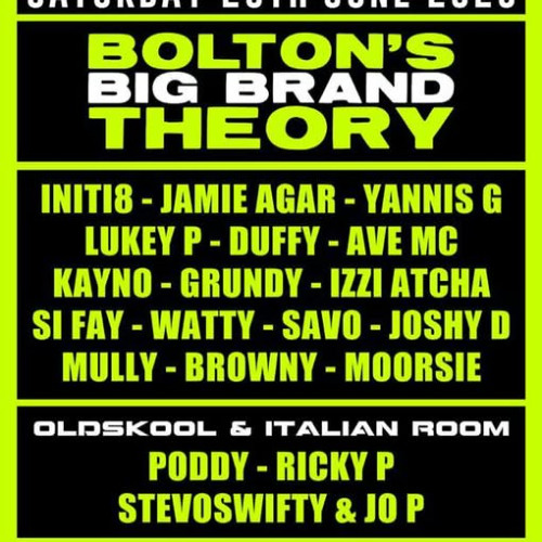 DJ Ricky P - Boltons Big Brand Theory Promo