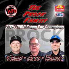 Austin Prock, Jimmy Prock and Thomas Prock - 2024 NHRA Mission Foods Funny Car Champions