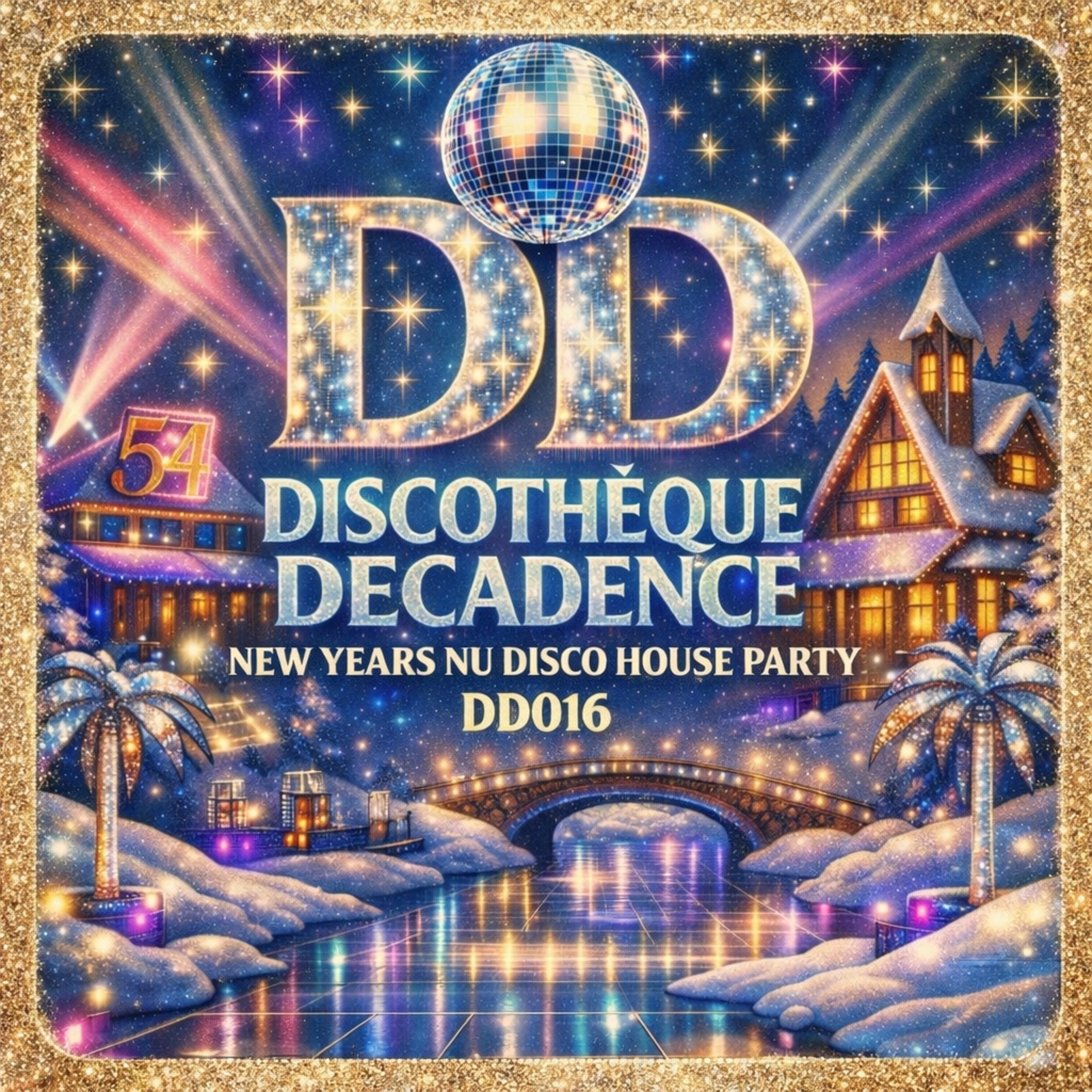 New Years Nu Disco House Party - Discothèque Decadence DD016