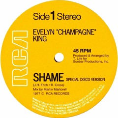 Evelyn Champagne King - Shame 1977 Special Disco Version