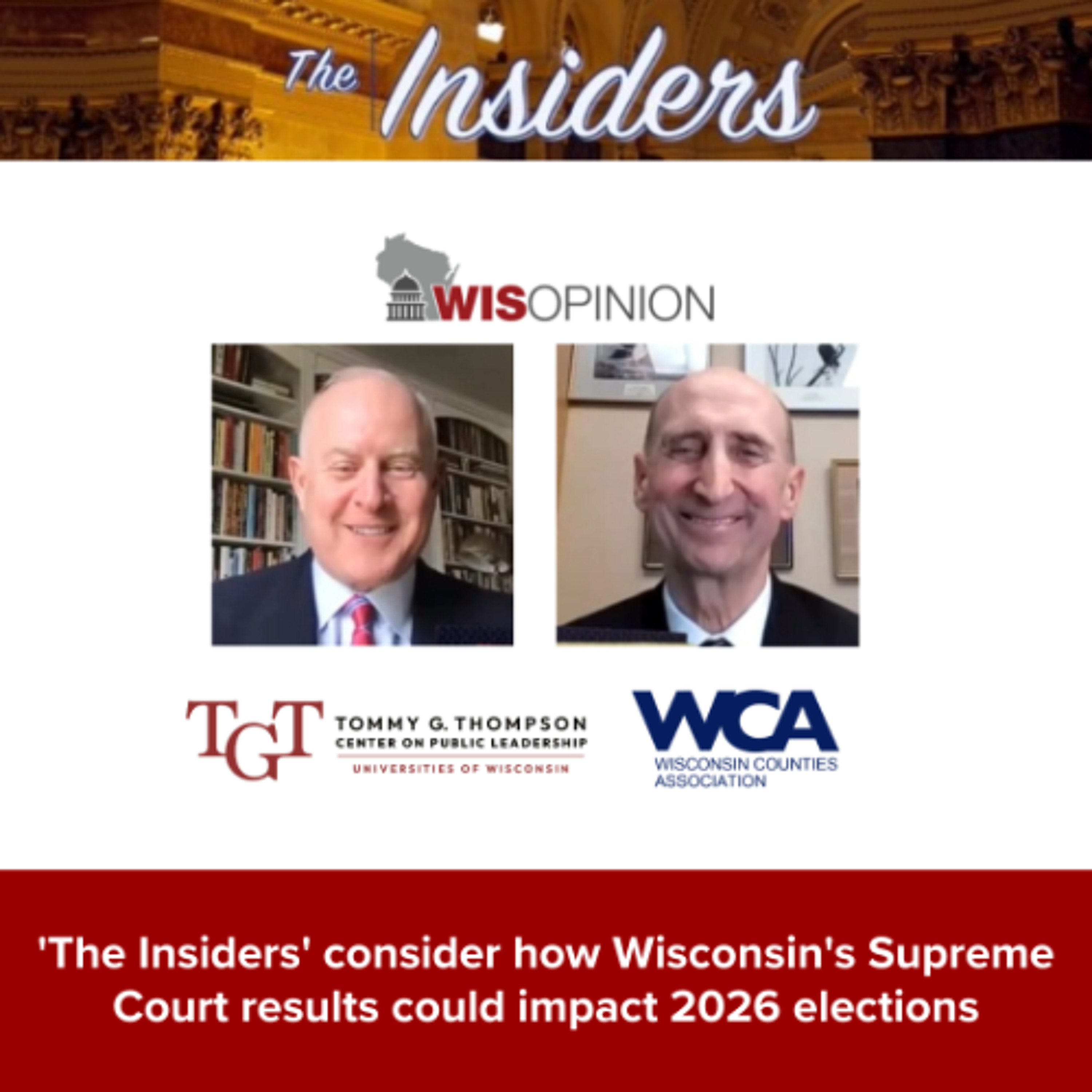 'The Insiders' consider how Wisconsin's Supreme Court results could impact 2026 elections episode artwork