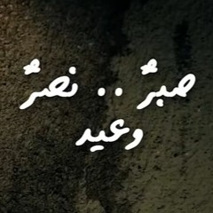 العمل الفنيّ: صبرٌ .. نصرٌ .. وعيـد