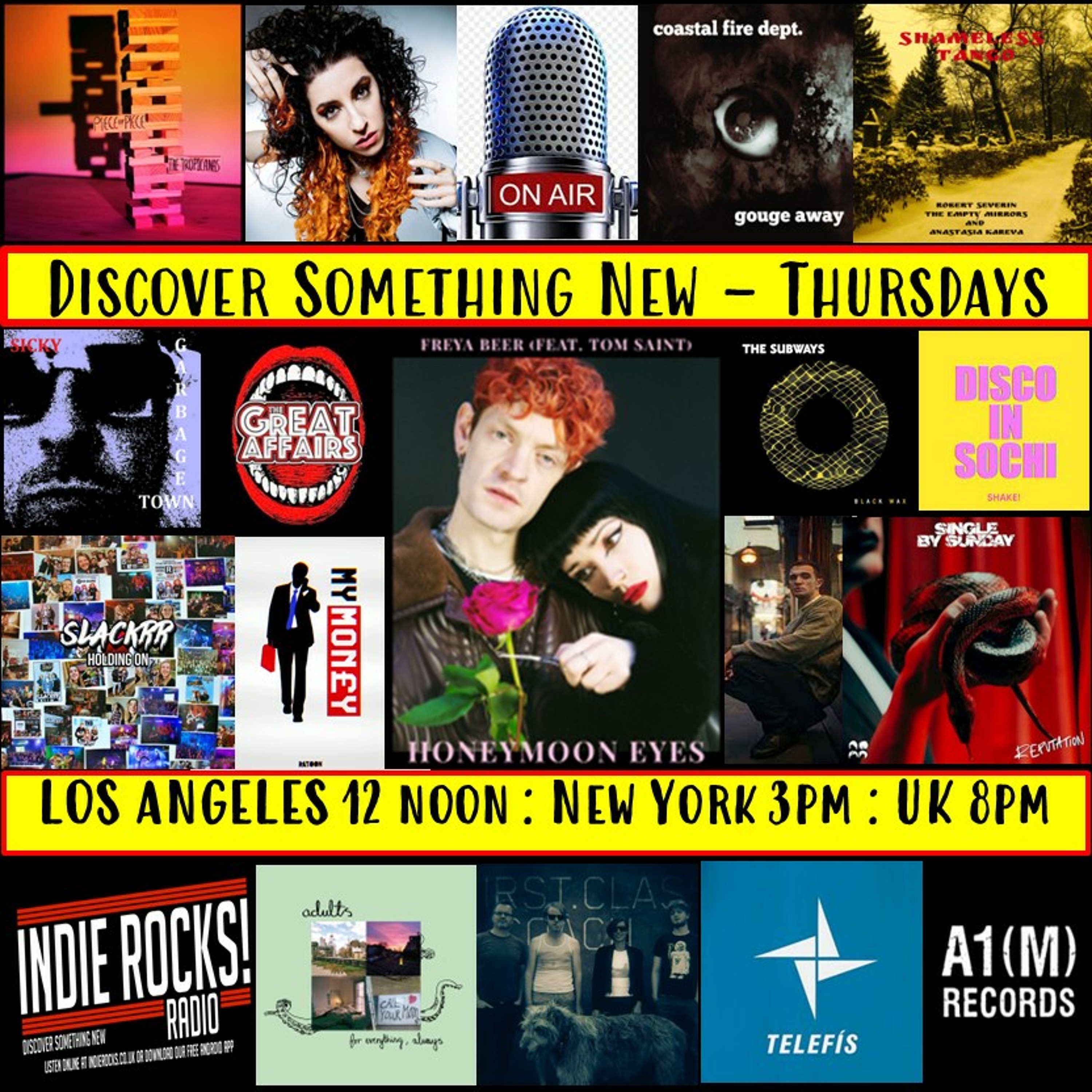 A1M new Music Show - Discover New Music - Indie Rocks Radio
