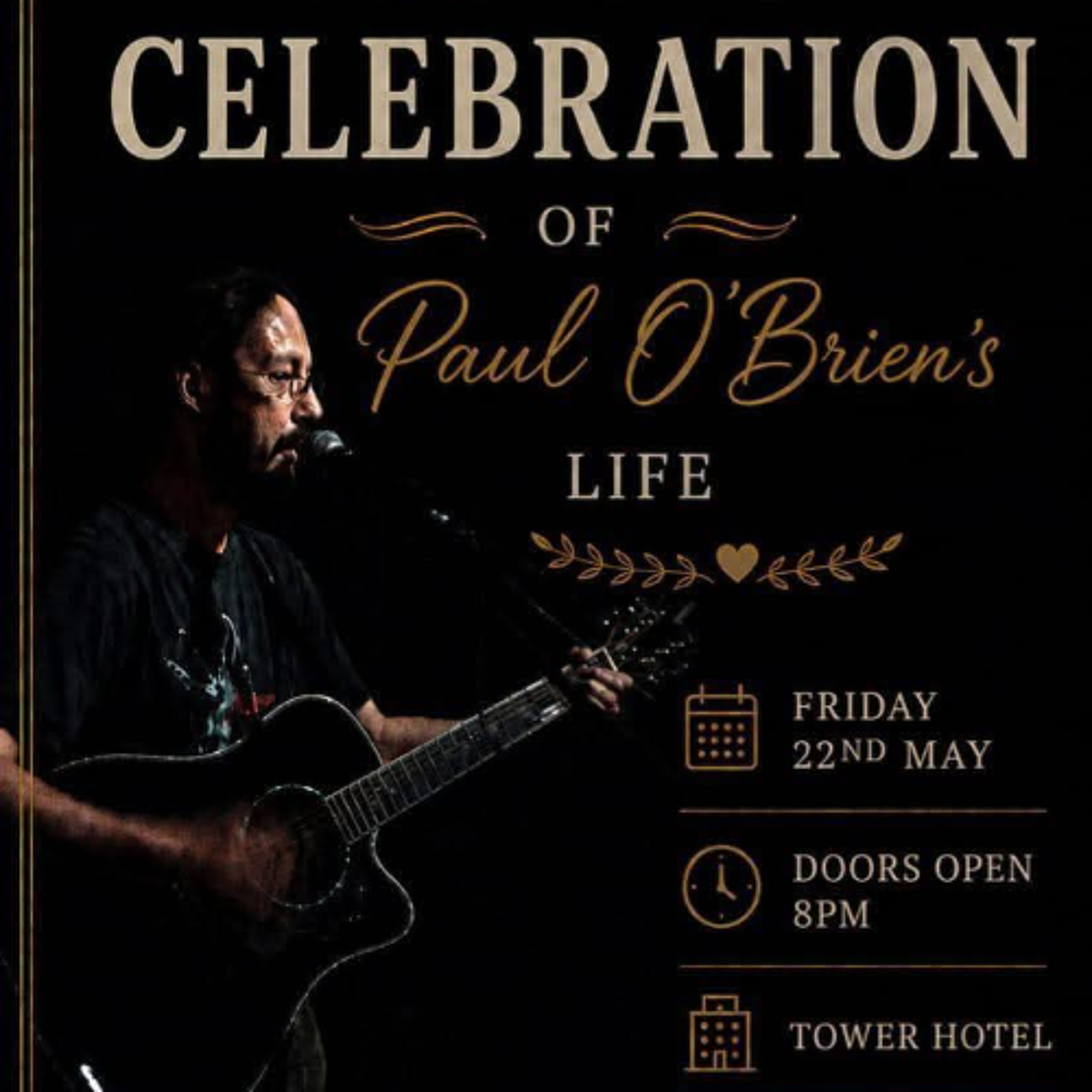 KCLR News speaks to Roy Collins about a celebration for the late Paul O'Brien (14th May 2026) episode artwork