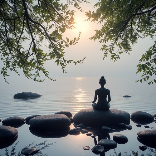 Serene Rhythms of Concentration