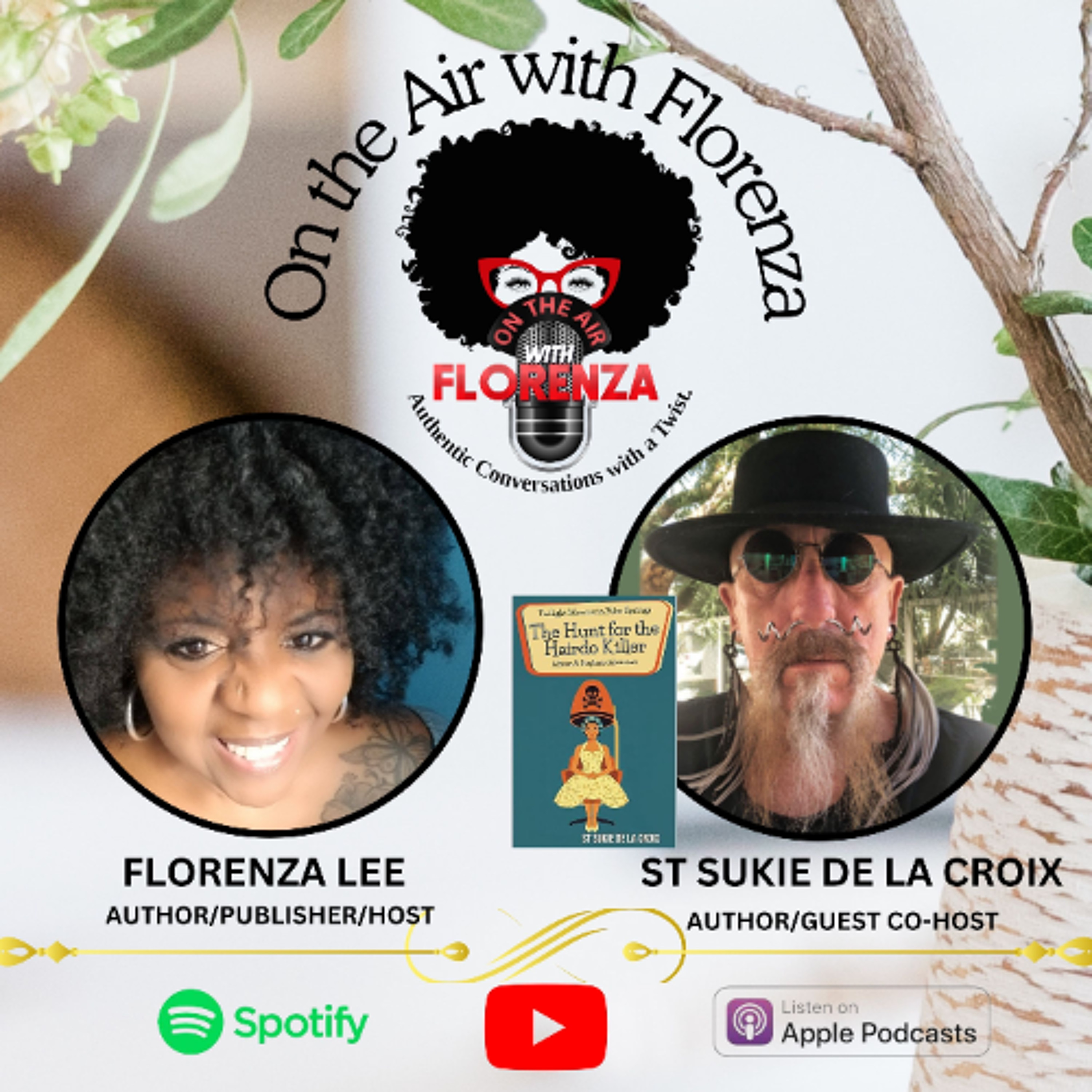 St. Sukie de la Croix Co-hosts On the Air with Florenza episode artwork