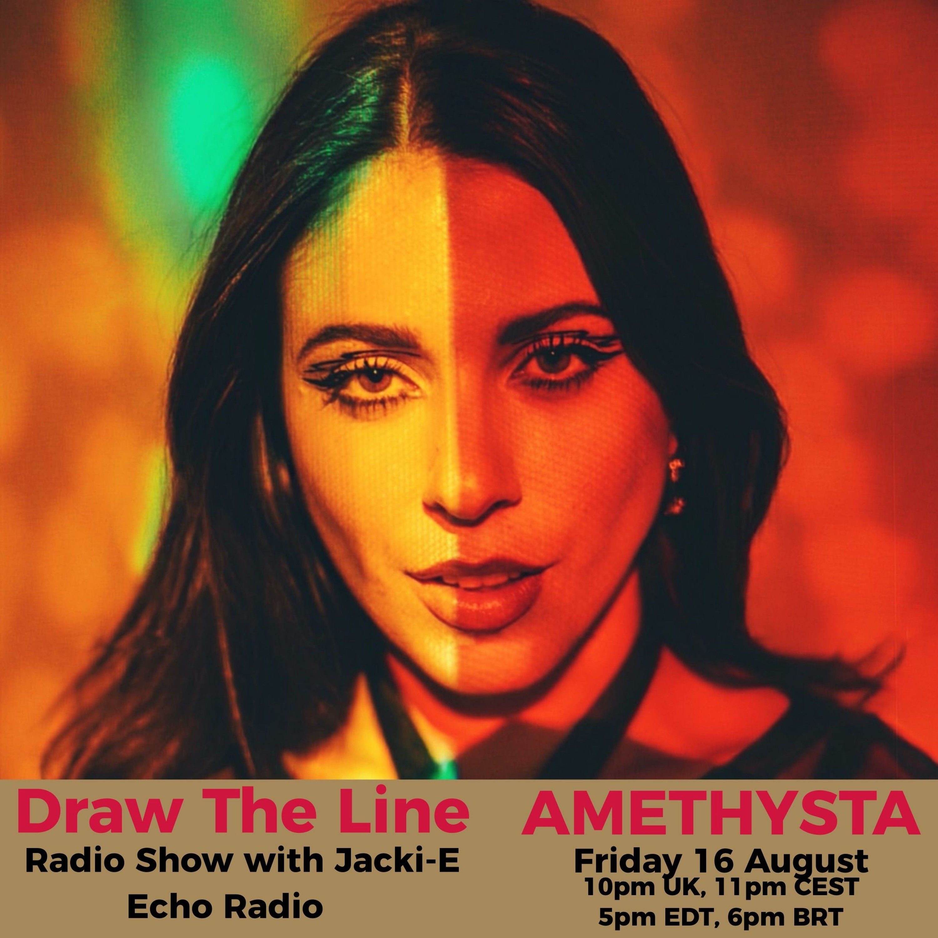 Jacki-E and Draw The Line Radio Show
