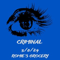 Criminal - JTG Cover