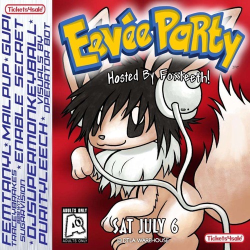 dj set for eevee party!