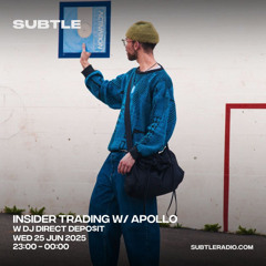 Insider Trading 007 w/DJ DIRECT DEPØSIT