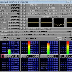 mfg - overload (artha made on amiga protracker 4ch) '97