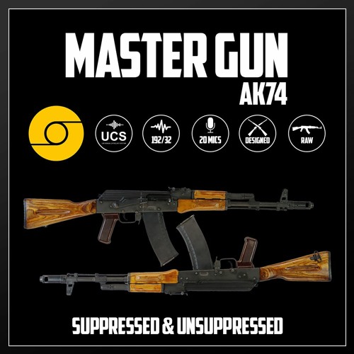 Stream Master Gun AK74 Suppressed & Unsuppresed Demo by Aftertouch ...