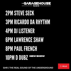 RDR Live on Garage House Radio 31st March 2023