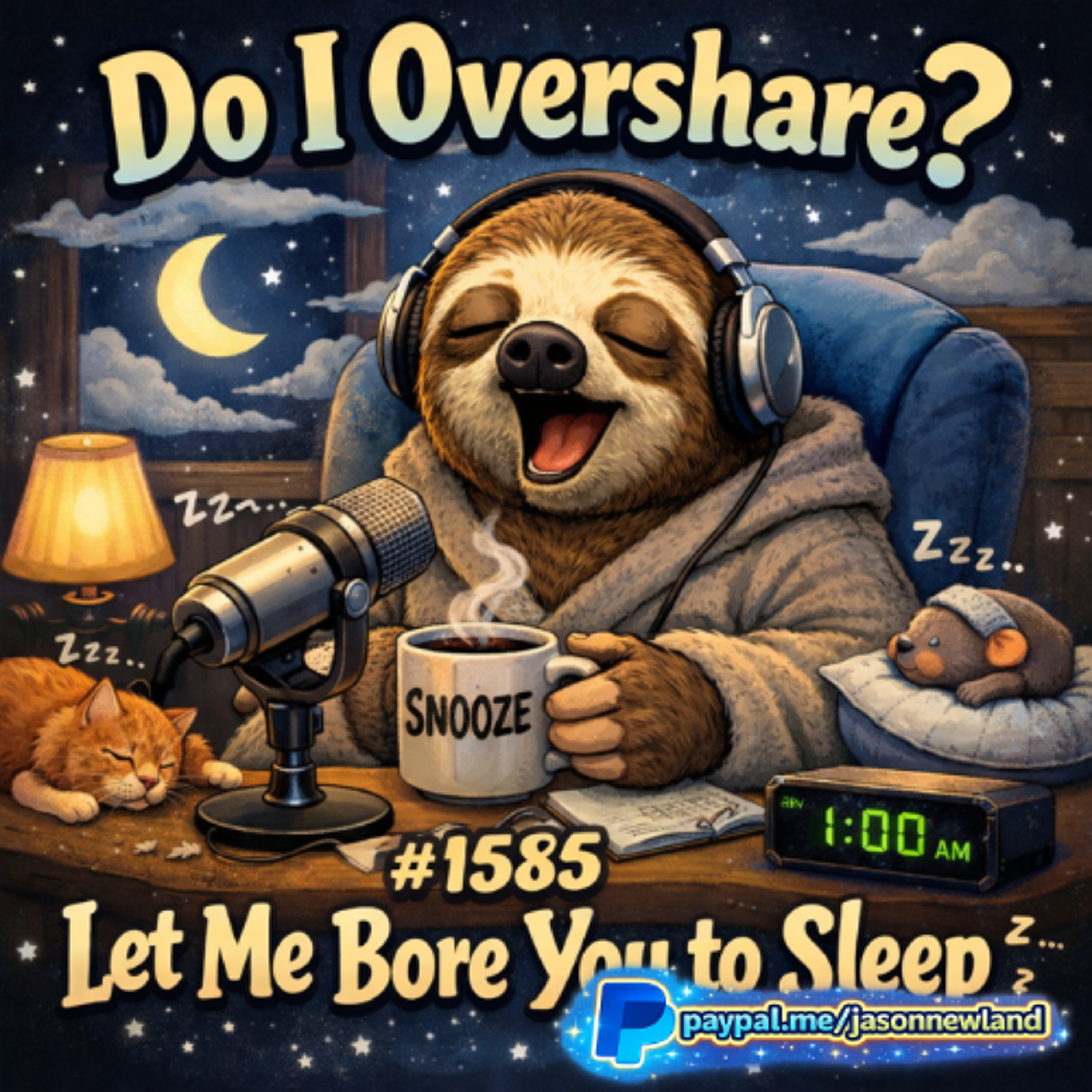 (Short  Music) #1585 Let me bore you to sleep  Jason Newland  2nd April 2026