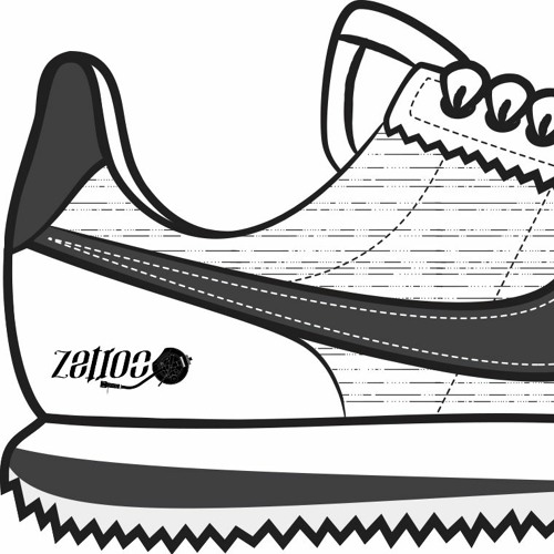 cortez shoes drawing