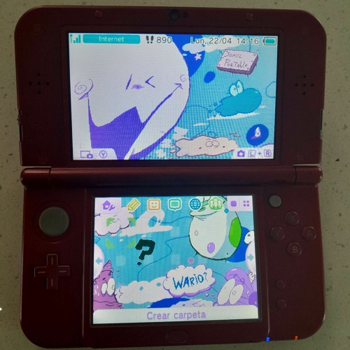 Inside a stereoscopic 3d screen