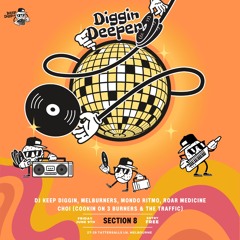 Diggin Deeper with Live Percussion @ Section 8