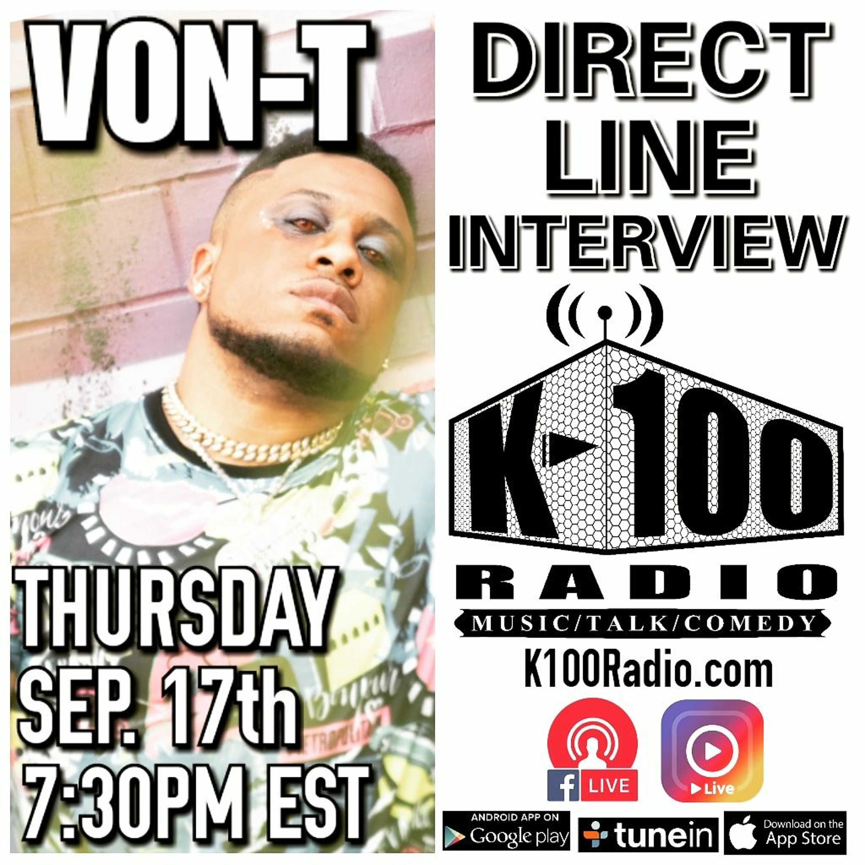 Direct Line Interview with VON-T episode artwork