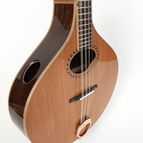 Sm Octave Mandolin. 20" Redwood & Rosewood