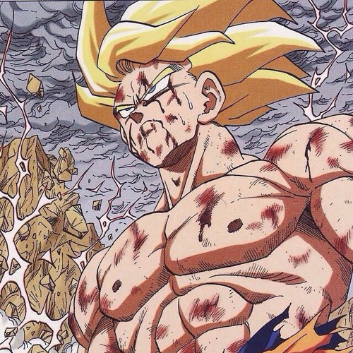 Goku x void in blue