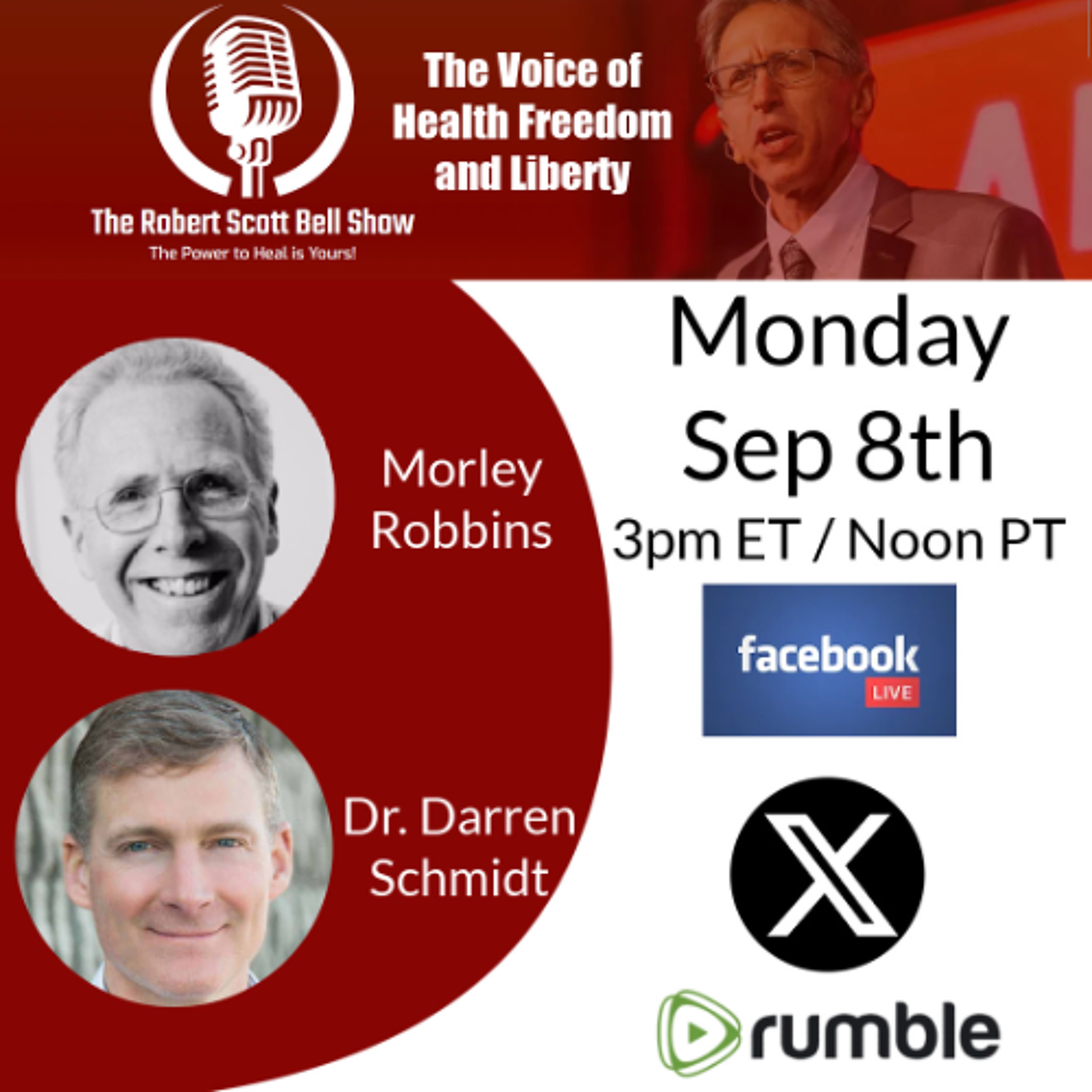 Autism–Tylenol Link, Morley Robbins, Root Cause Protocol, Dr. Darren Schmidt, Nutritional Healing Center - The RSB Show 9-8-25