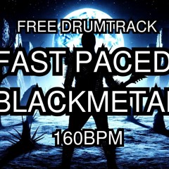 [FREE] Black Metal Drum Track - Fast Paced - 160BPM