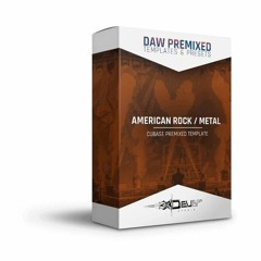 American Rock / Metal Cubase Premixed Template