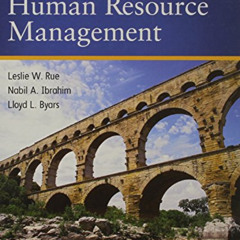 free EBOOK 📔 Human Resource Management by  Leslie Rue,Lloyd Byars,Nabil Ibrahim [PDF