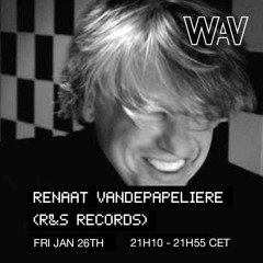 Renaat Vandepapeliere (R&S Records) For Week Van De Belgische Muziek At WAV | 260124