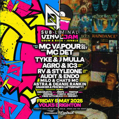 TYKE & JMULLA (SUB-LIMINAL X VINYL JAM LIVE SET @VOLKS 2025)