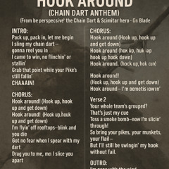 Hook Around (Chain Dart Anthem)