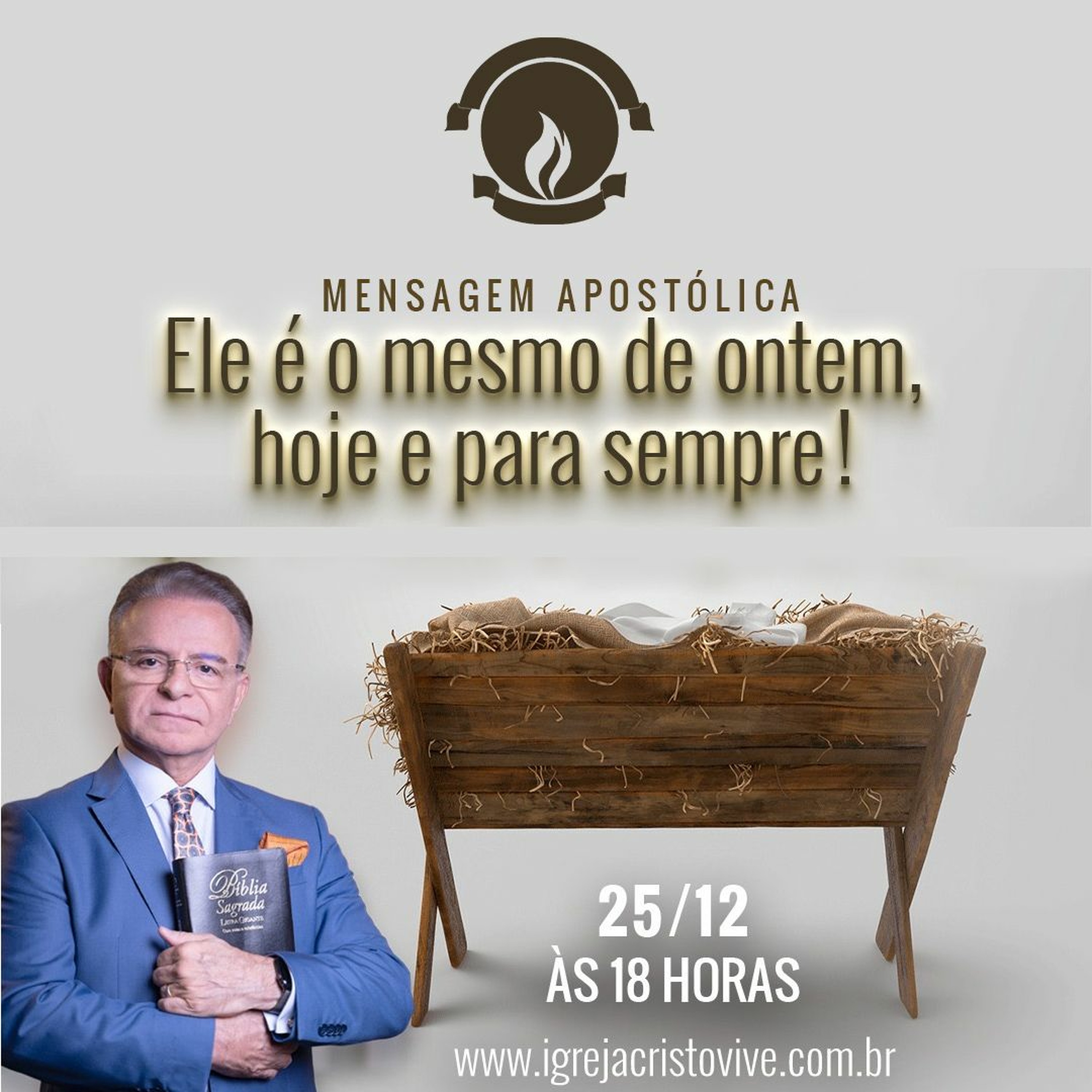 Natal_20231225 - ELE É O MESMO DE ONTEM, HOJE E PARA SEMPRE! episode artwork