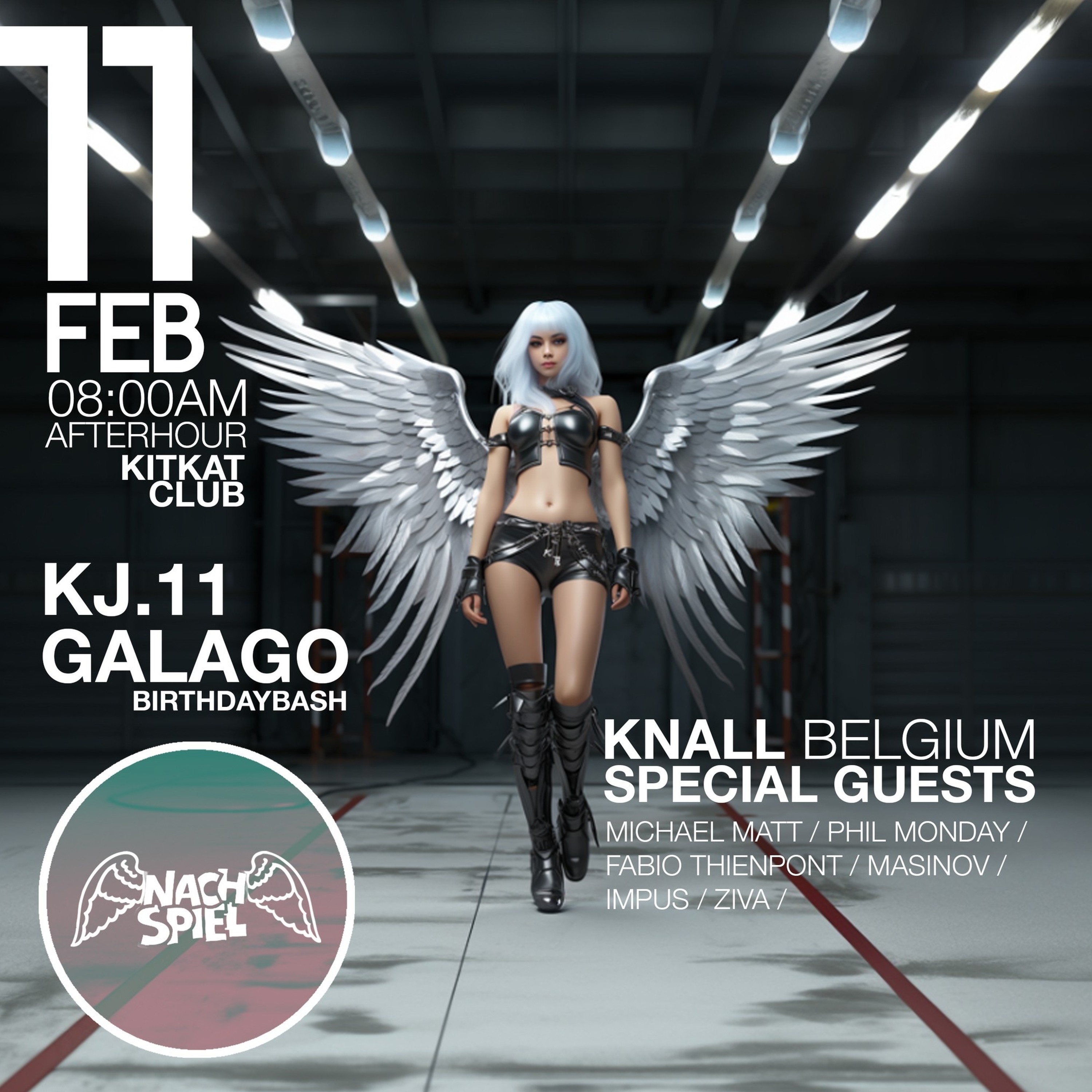 2024-02-11 NACHSPIEL (Kitkat Club) Galago, KJ.11 and Special Guests episode artwork