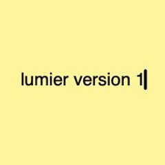 lumier version 1