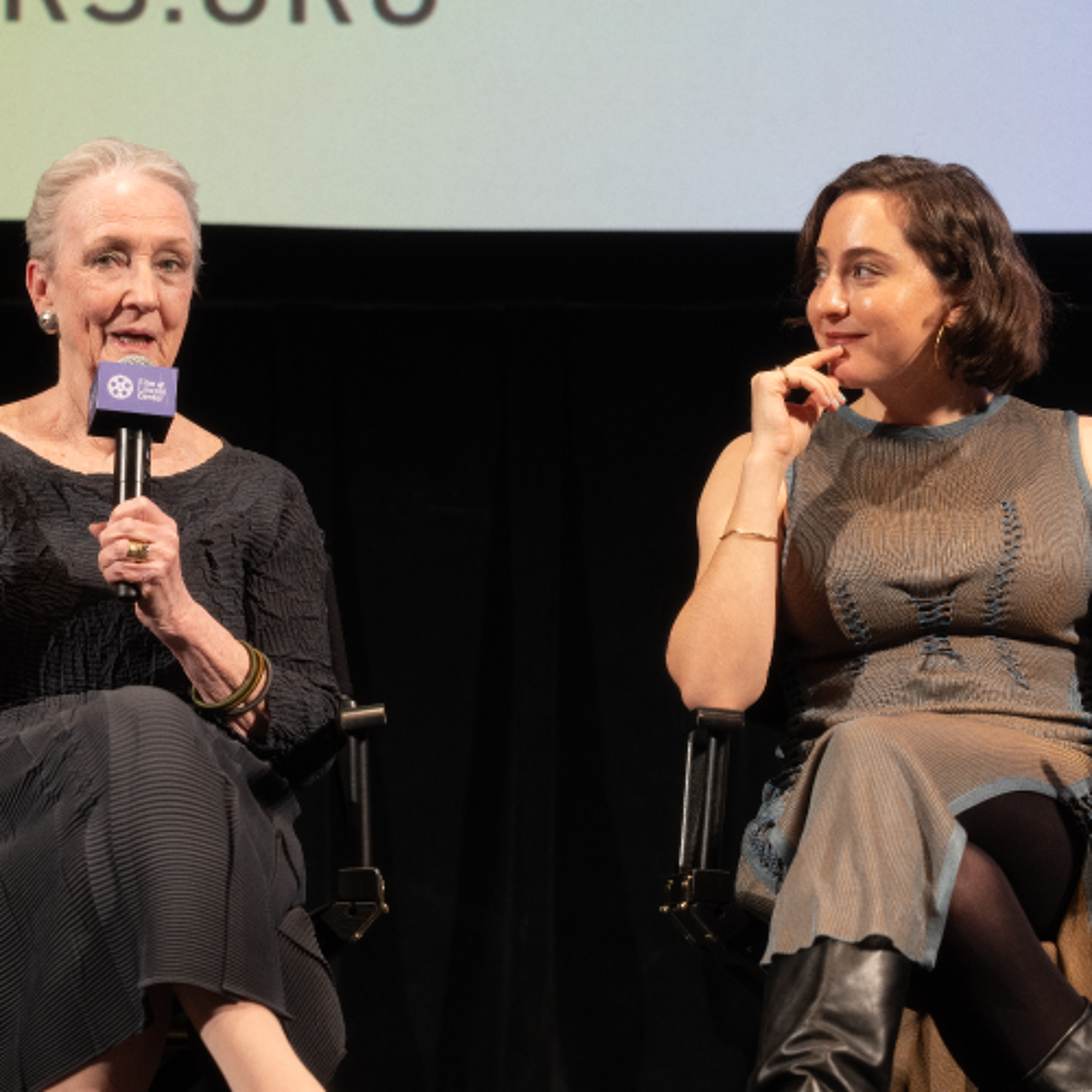 cover of episode #585 - Sarah Friedland, Kathleen Chalfant, Carolyn Michelle, and H. Jon Benjamin on Familiar Touch