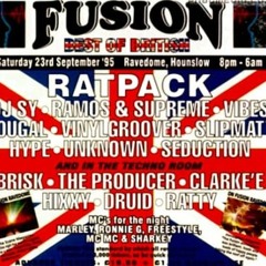 Vibes & MC Marley MCMC @ Fusion - Best of British - Ravedome Hounslow (23/09/1995)