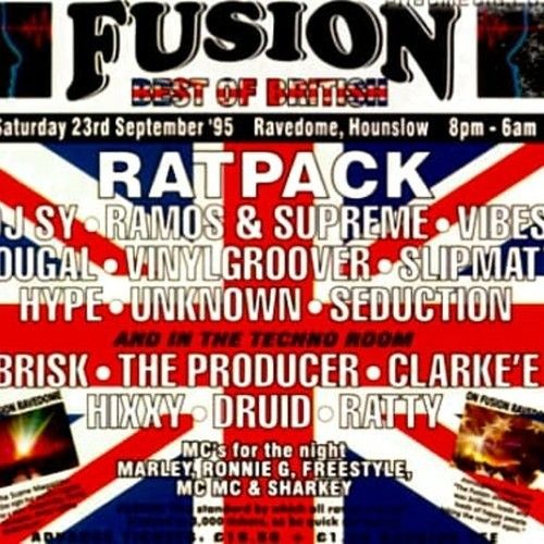 Vibes & MC Marley MCMC @ Fusion - Best of British - Ravedome Hounslow (23/09/1995)