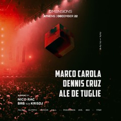 Ale De Tuglie @ Dimensions (Athens / Greece) - 22.12.24