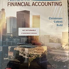VIEW EPUB KINDLE PDF EBOOK Advanced Financial Accounting by  Theodore Christensen,Dav