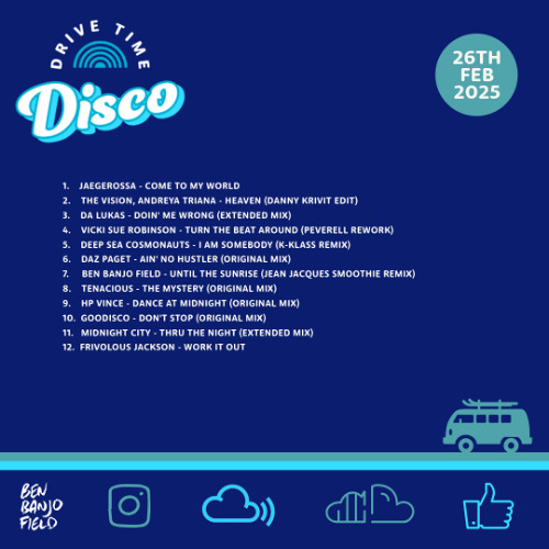 Drive Time Disco - 26th February 2025