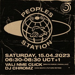 Peoples Station #8 on Jungletrain.net - 2023/04/15- DJ Chromz & Vali NME Click